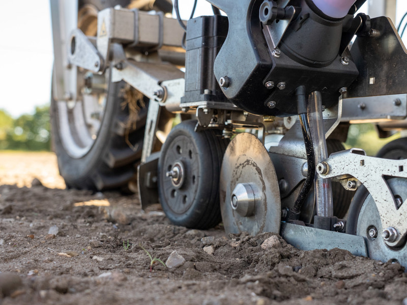 FarmDroid ‘seed, weed and spray’ robot receives major upgrades: capable of drilling larger seeds and working faster